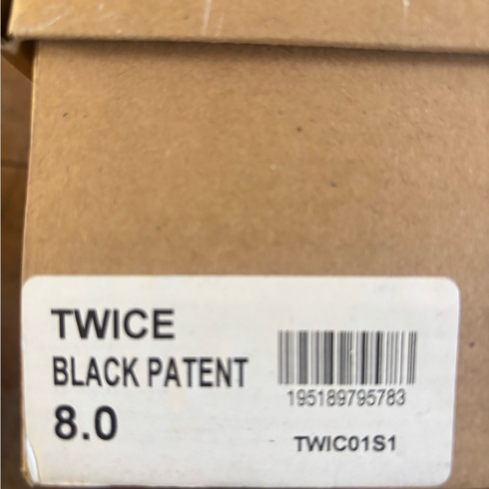 Steve Madden Black Patent Heels